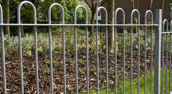 Hot Dipped Galvanised Steel Pipe Bow Top Fences